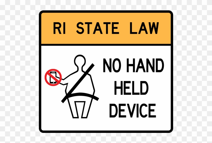 Rhode Island Has A New Law That Prohibits Any Driver - Ri Hands Free Law Clipart #3545060
