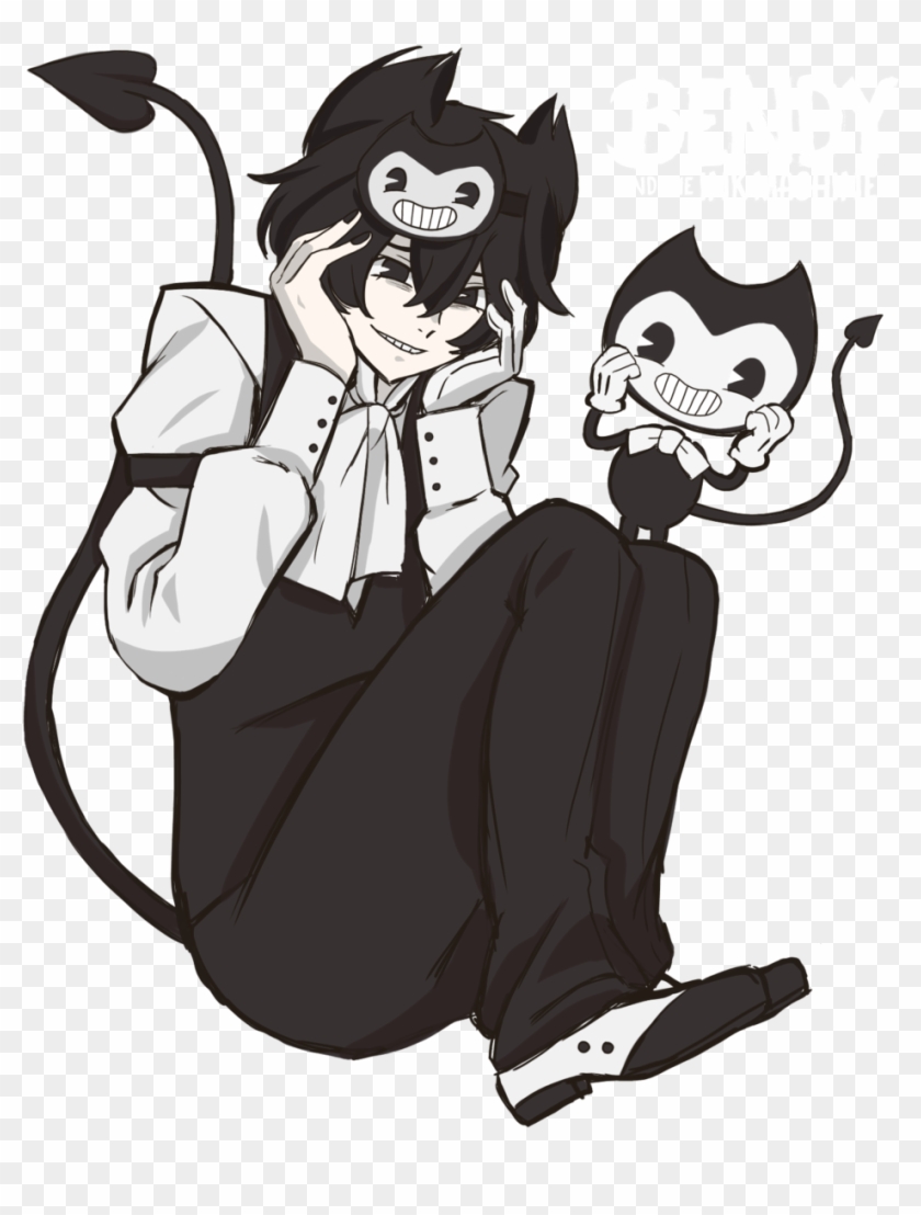 Batim Fanart Looking - Bendy And The Ink Machine Human Clipart #3545851