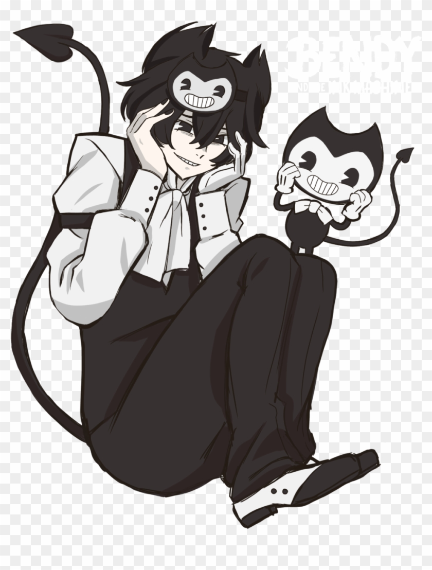 Batim Fanart Looking - Bendy And The Ink Machine Human Clipart