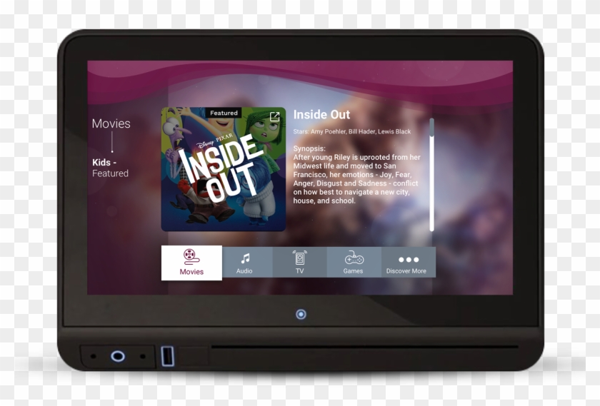 Movies Kids Featured Insitu - Inside Out Clipart #3545976