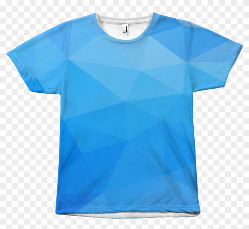 Men's Low Poly T Shirt - Active Shirt Clipart #3546114