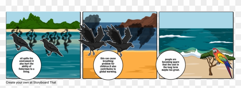 Oil-related Pollution In Venezuela - Cartoon Clipart