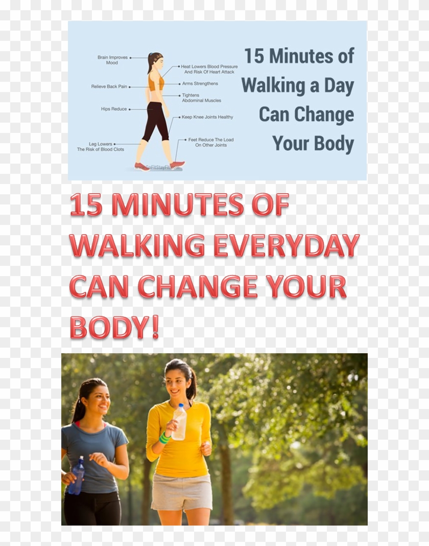 Most People Lack Physical Activity Which Can Cause - Benefits Of Walking 15 Minutes Daily Clipart #3546424