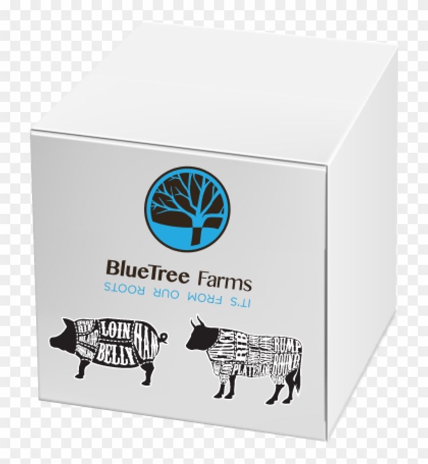 $125 Beef & Pork Box - Box Clipart