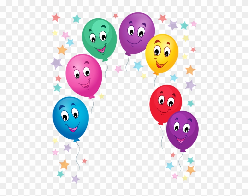 Transparent Decoration Cartoon Party - Balloon Cartoon Clipart #3546786