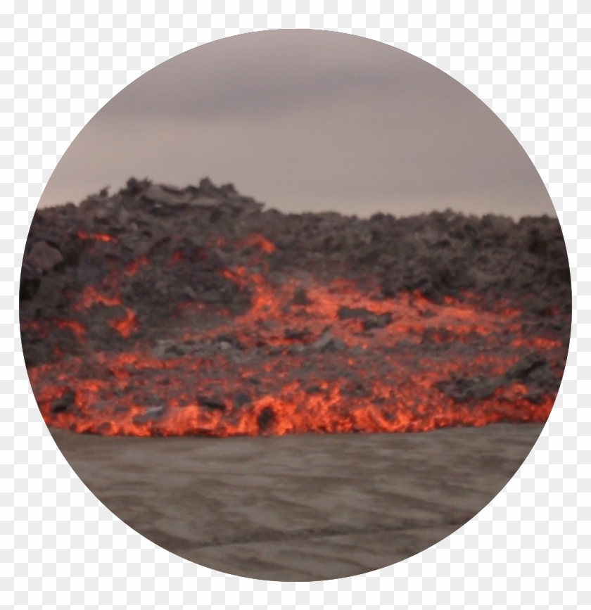 Redfern Says The Lava From Bardarbunga Came From Quite - Molten Rock Png Clipart #3547029