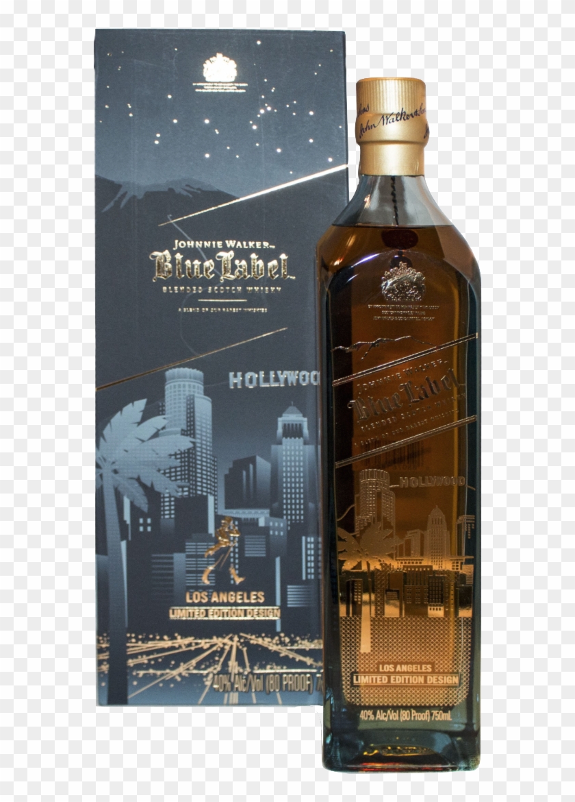 Johnnie Walker Blue Label Hollywood Los Angeles Limited - Johnnie Walker Blue Miami Edition Clipart #3547085