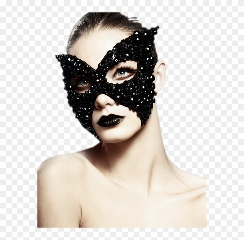 Black Masquerade Mask, Masquerade Party, Black Pearls, - Fashion Masks Masquerade Clipart