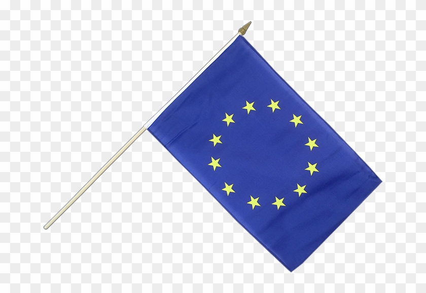 Hand Waving Flag European Union Eu - Eu Flag Clipart #3547697