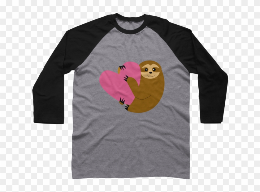 Sloth In Love $28 - T-shirt Clipart