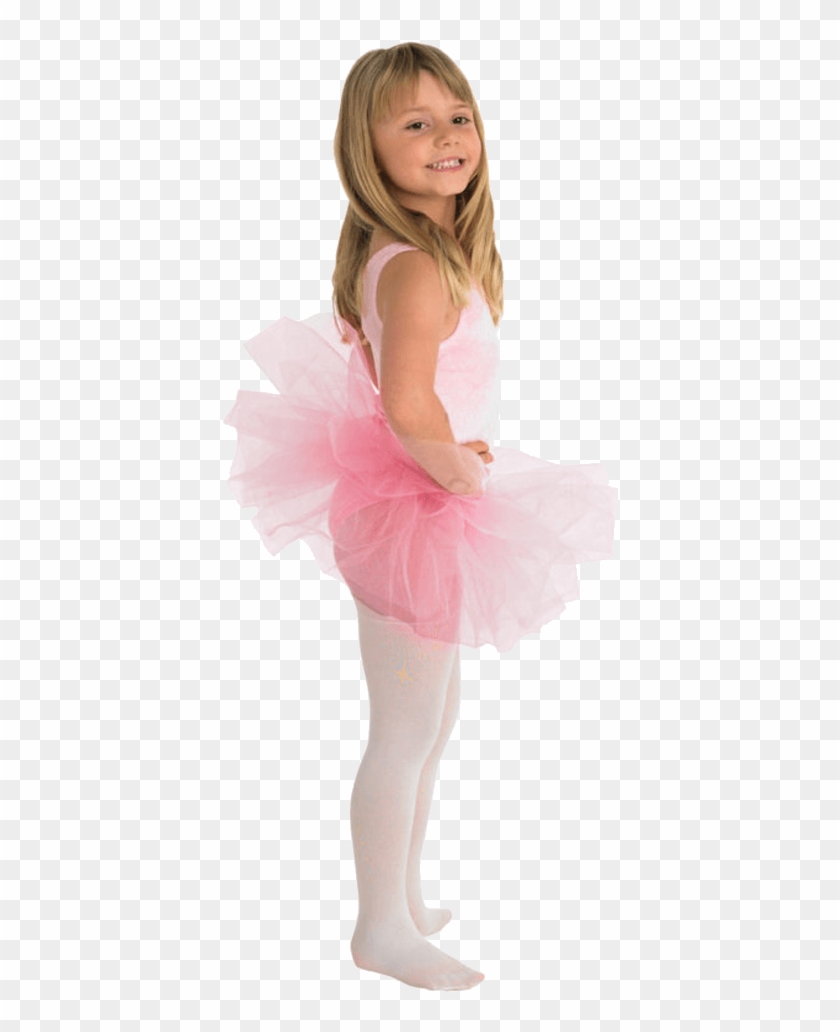 Child Pink Tutu - Costume Clipart