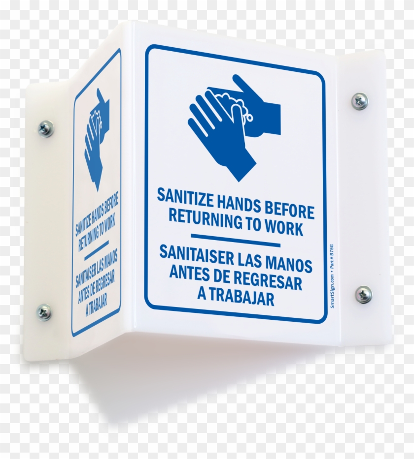 Hand Sanitizer Signs Png School Wash Your Hands Sign - Sign Clipart