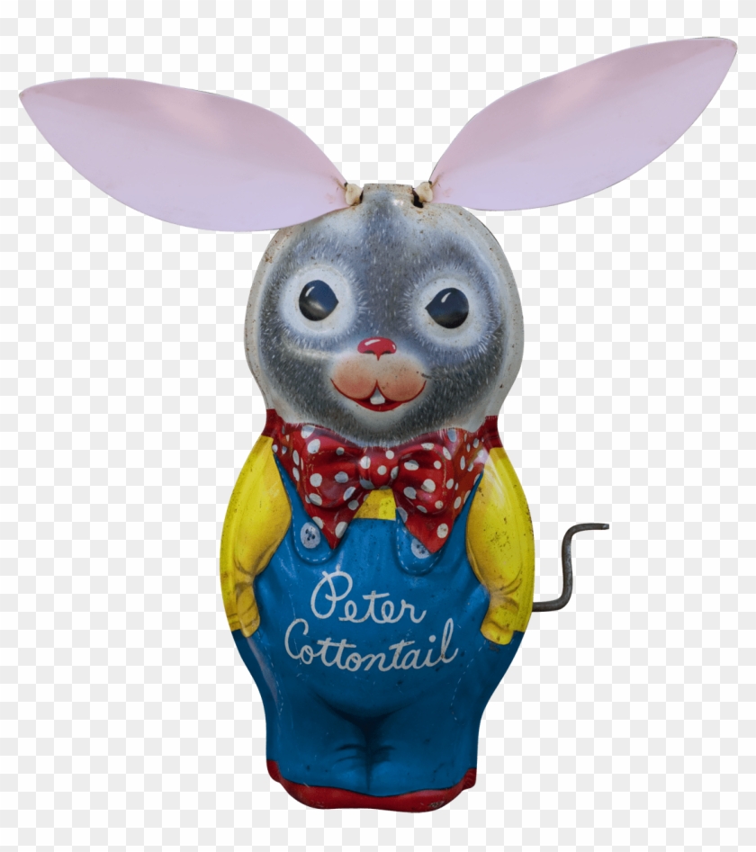 Cut-out Image Of Peter Cottontail Toy By Mattel - Domestic Rabbit Clipart #3548750