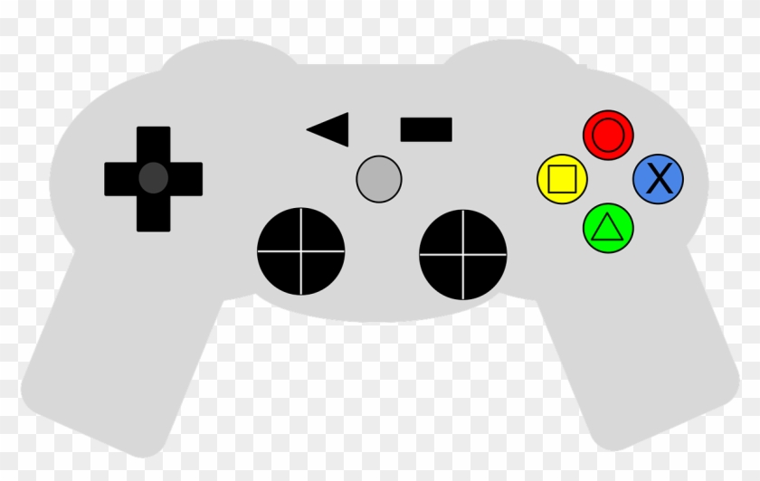 Video Games Games Video Png Image - Control De Consola Png Clipart