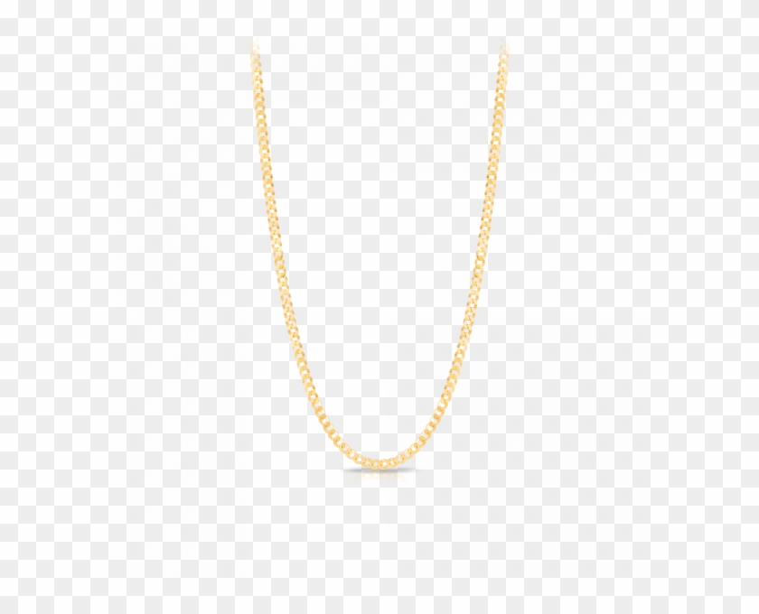 Diamond Cut Link - Maya Brenner Initial Necklace Clipart #3549088
