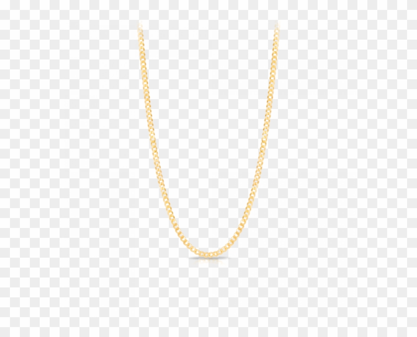 Diamond Cut Link - Maya Brenner Initial Necklace Clipart