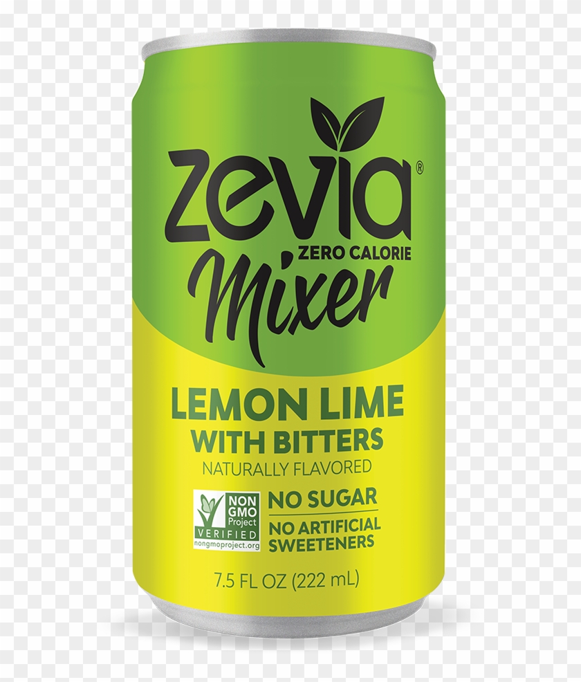 Zevia Sugar-free Lemon Lime With Bitters - Lemon Lime Package Clipart #3549567