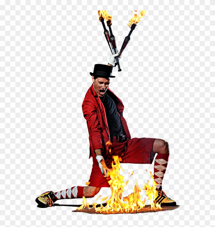 Learn More - Circus Fire Breather Costume Clipart #3550774
