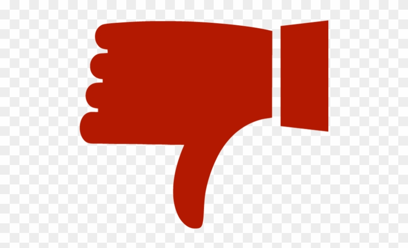 Thumbs Down Icon - Thumb Signal Clipart