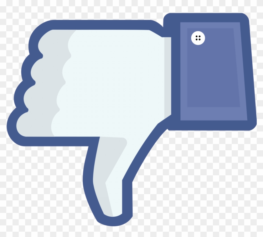 Facebook Thumbs Down Clipart - Facebook Thumbs Down Png Transparent Png #3550905