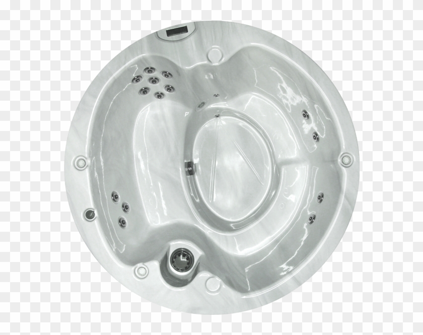 Jacuzzi Top View Round , Png Download - Jacuzzi Top View Round Clipart #3551330