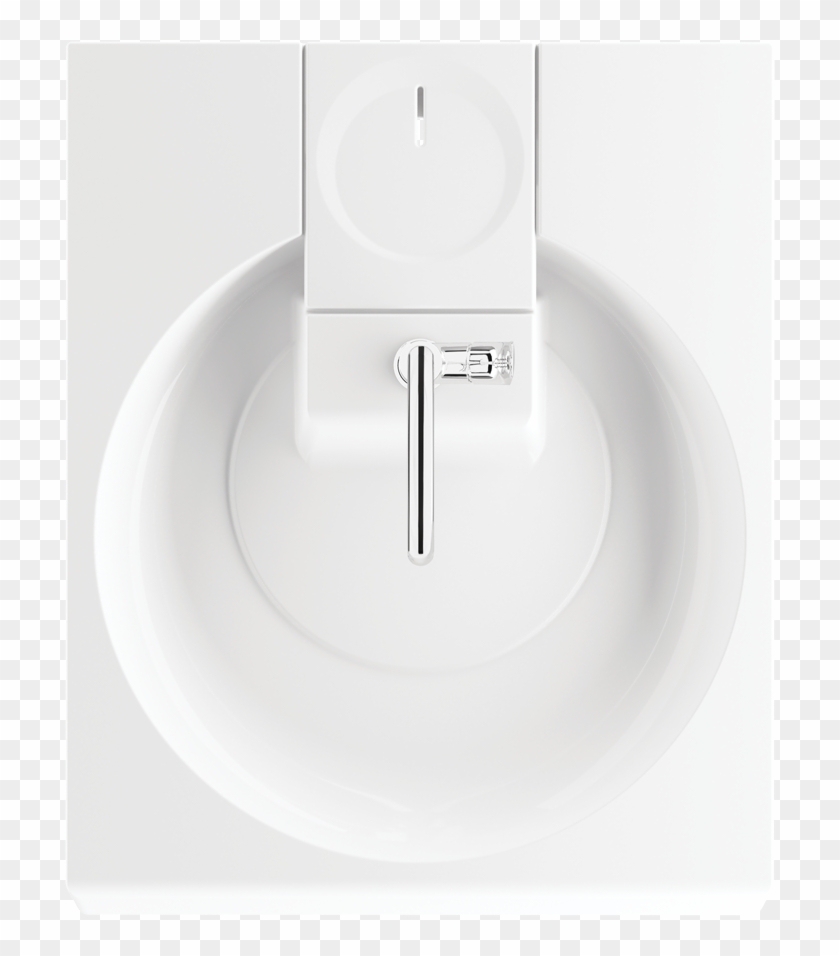 Washbasin Above Washing Machine Claro Grande Top View - Bathroom Sink Clipart