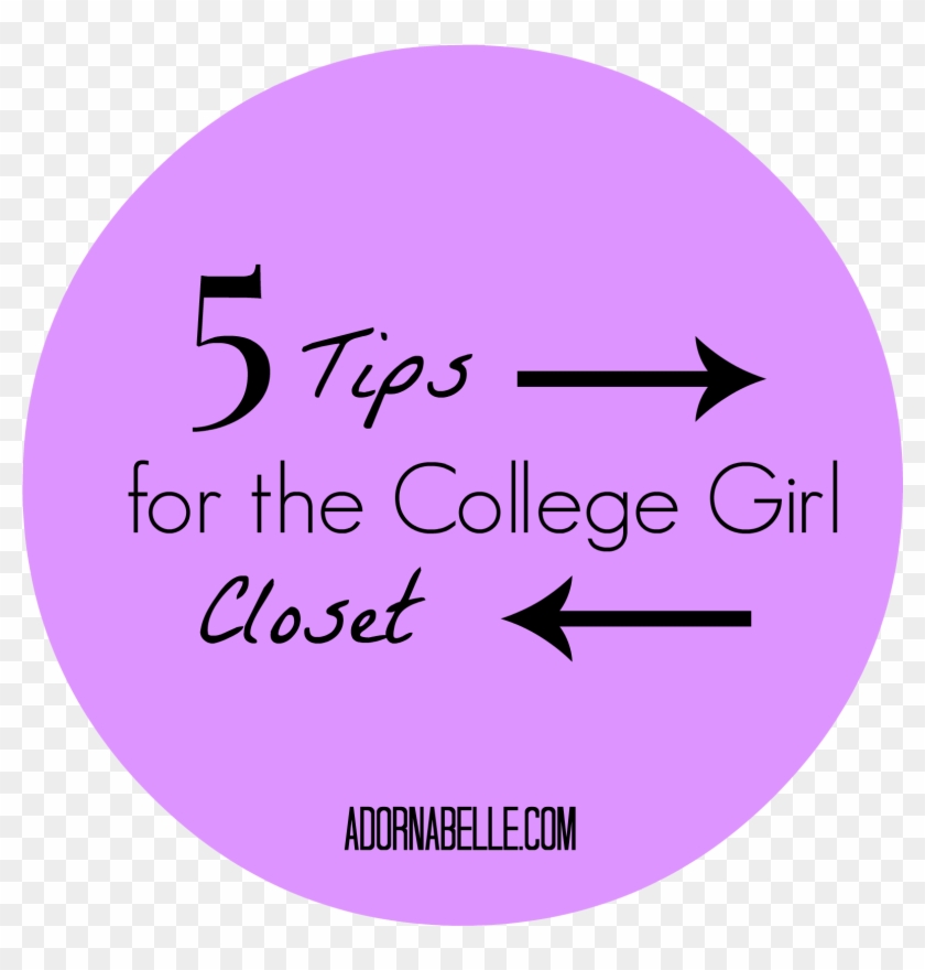 5 Tips For The College Girl Closet On @adornabelle - Camera Icon Clipart #3551372