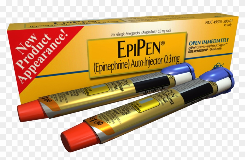 Epinephrine Auto Injector Clipart #3552208