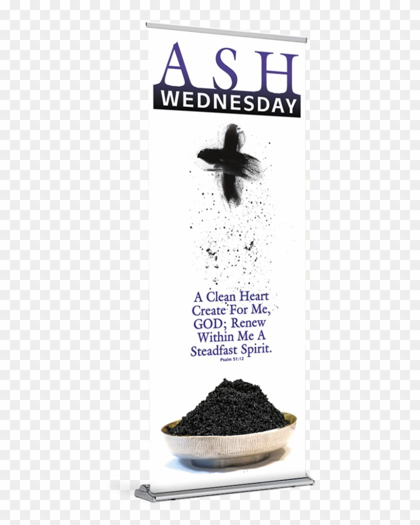 Ash Wednesday Renew Banner - Poster Clipart