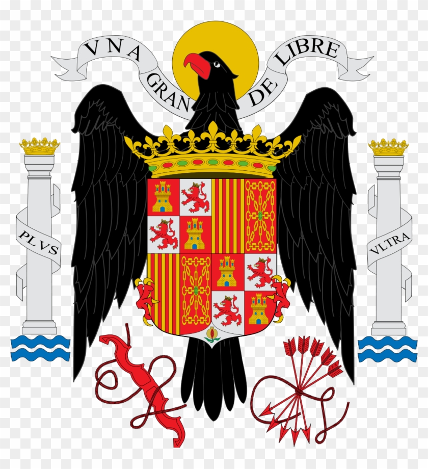 Spain Flag Under Franco Clipart