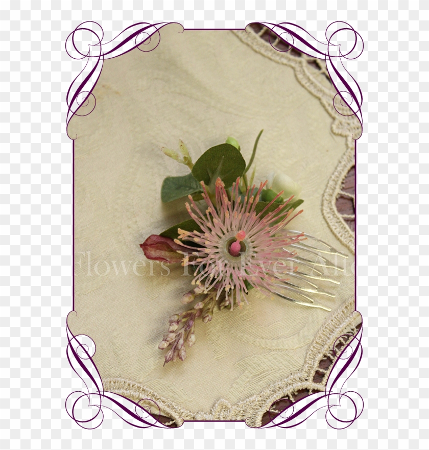 Native Small Hair Comb Gorgeous Artificial Bridal Bouquets - Flower Bouquet Clipart