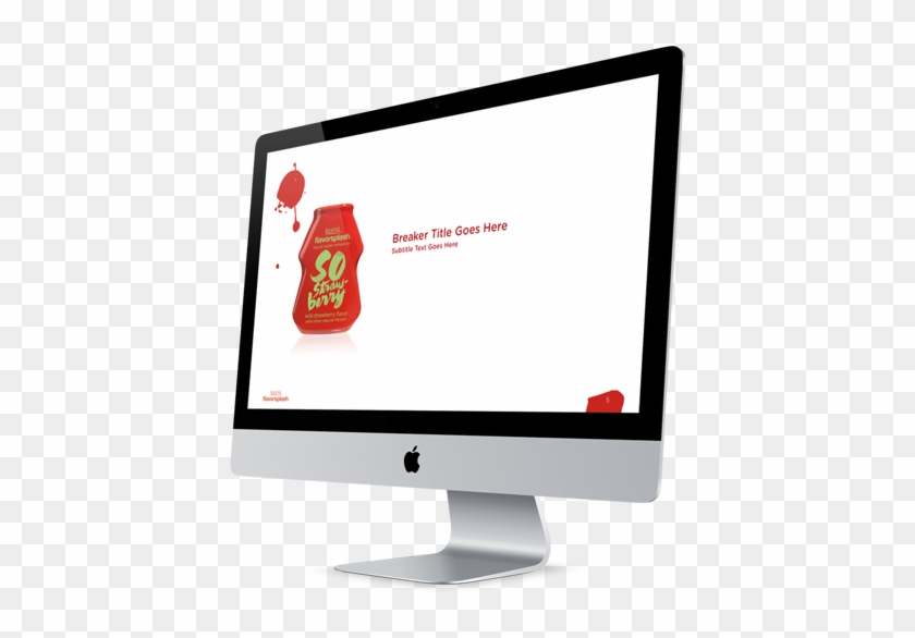 Aquafina Powerpoint By Maritza Ruddy, Via Behance - Computer Monitor Clipart