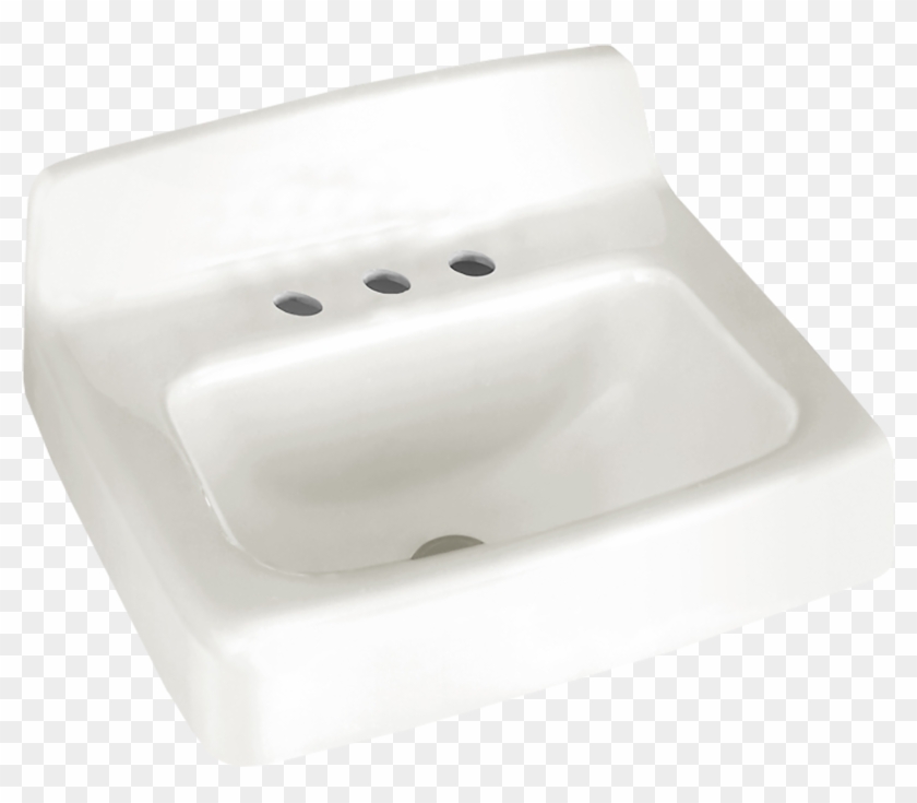 Discount Bathroom Sinks Wall Hung Sink No Tap Hole - Bathroom Sink Clipart