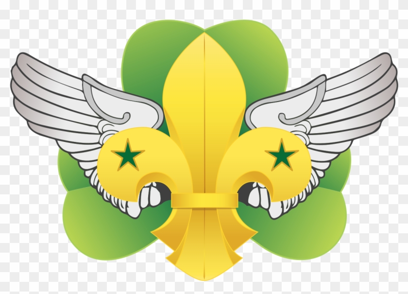 Wikiproject Scouting Fleur De Lis Air Scout - Cartoon Clipart #3553400
