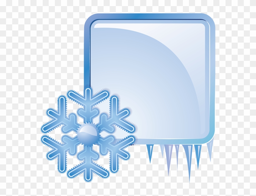 Mirrow And Snowflake2 Clipart #3553651