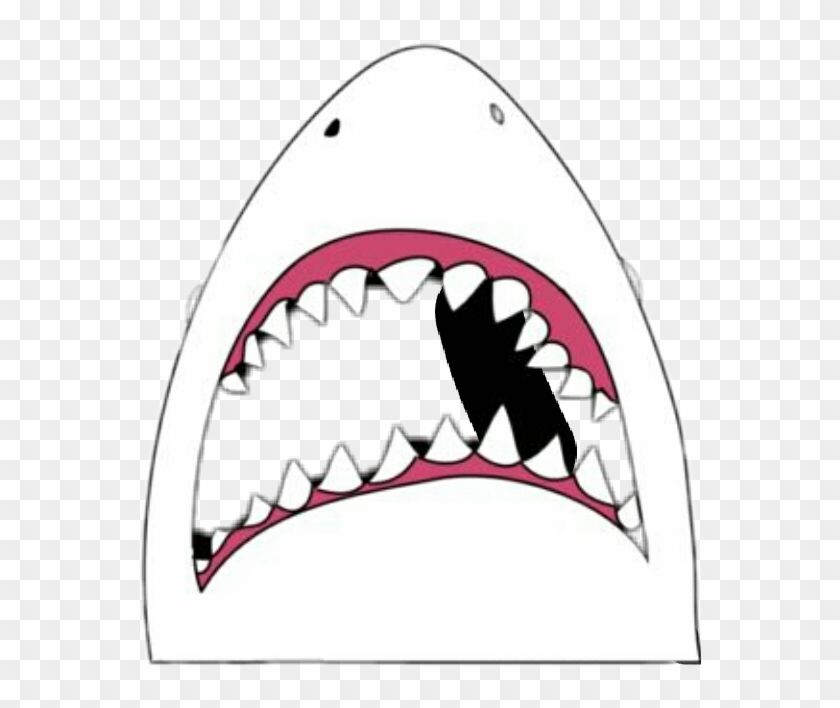 Tiburon Sticker - Cute Sticker Tumblr Png Clipart