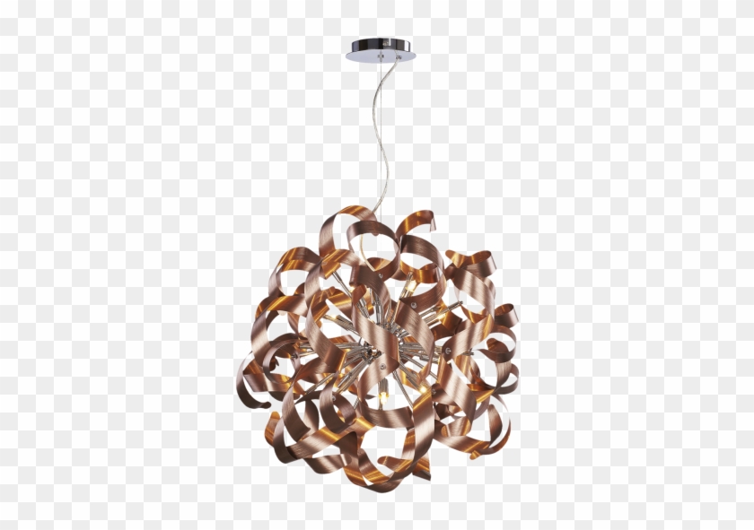 Ceiling Light Kch Cop Md501001512c - Copper Ribbon Ceiling Light Clipart