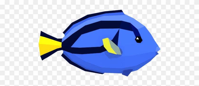 Blue Tang Fish Clipart