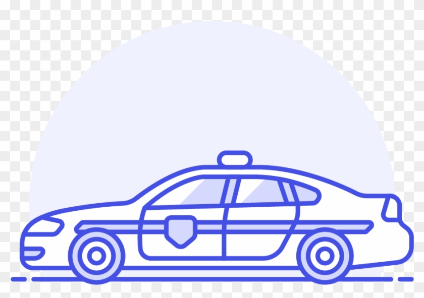 27 Police Cop Car - Executive Car Clipart #3554509