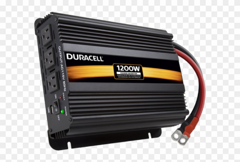 $47 - - Duracell High Power Power Inverter - 1.2 Kw - Dc 12v Clipart #3554550
