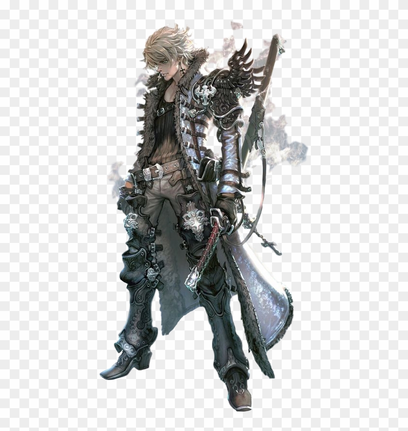 Tiburon St - Blood - Fantasy Swordsman Clipart