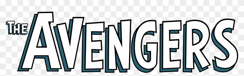 "the Avengers" Volume 1, Version 1 Cover Logo I Recreated - Human Action Clipart #3554967