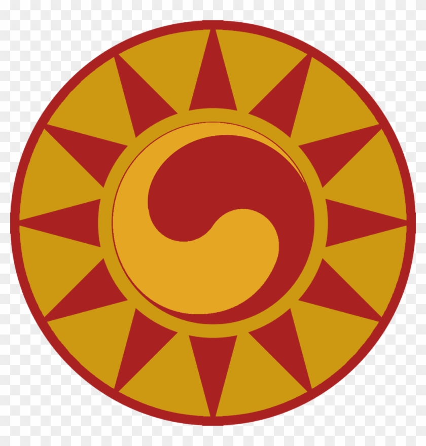 Kuominliantang Logo - Japan Korea United Flag Clipart