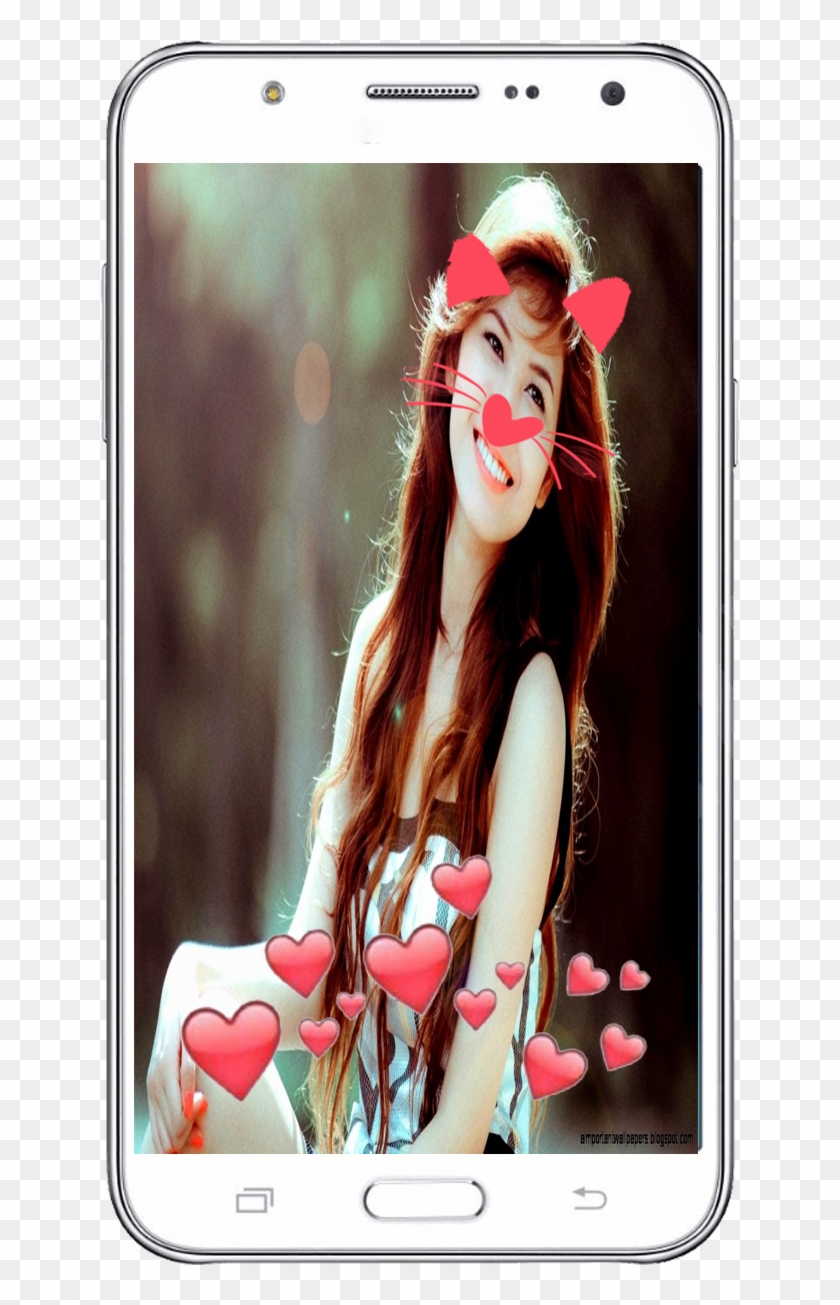 Cat Effects Camera Photo Editor Cat Face Editor - Girl Clipart #3555276