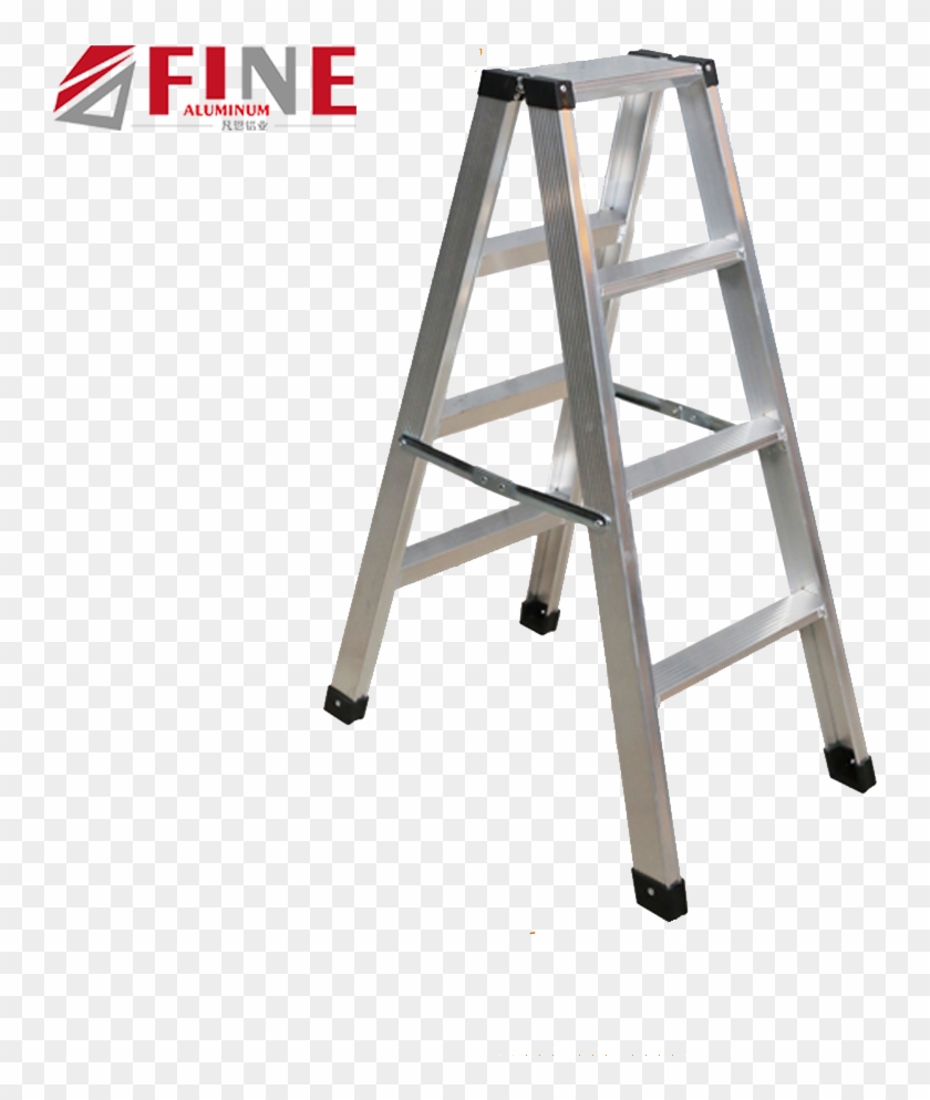 4 Steps Walking Welding Multi Purpose Ladder Aluminum - Ladder Clipart #3555356