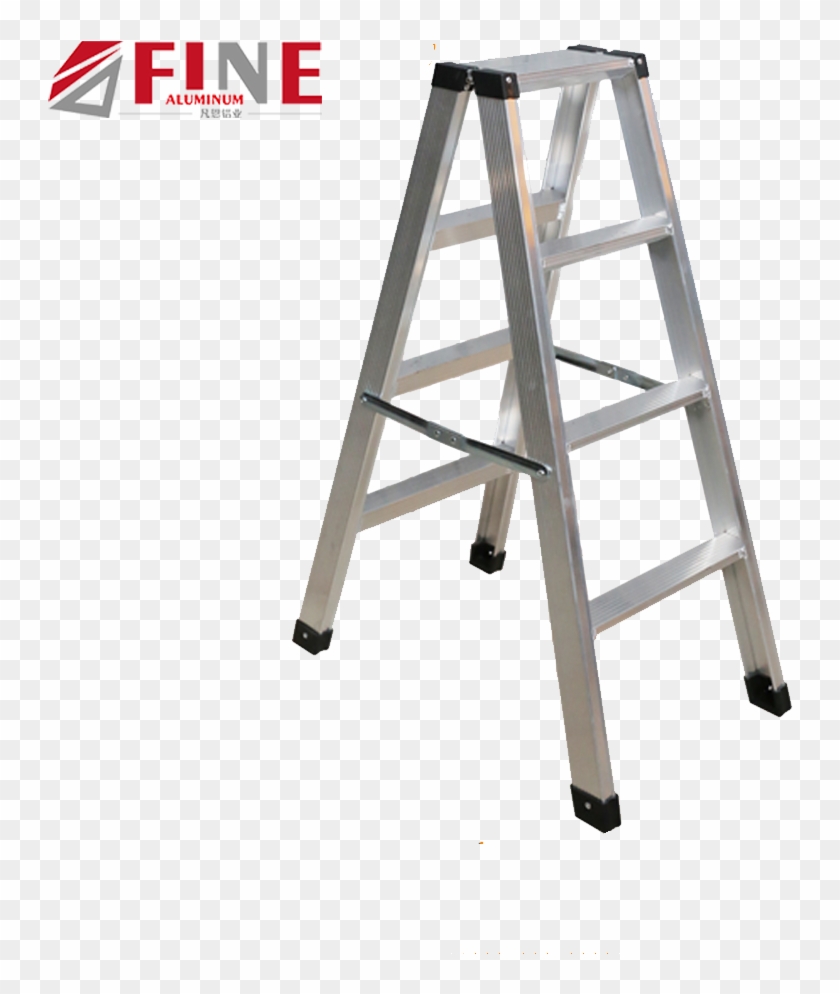 4 Steps Walking Welding Multi Purpose Ladder Aluminum - Ladder Clipart