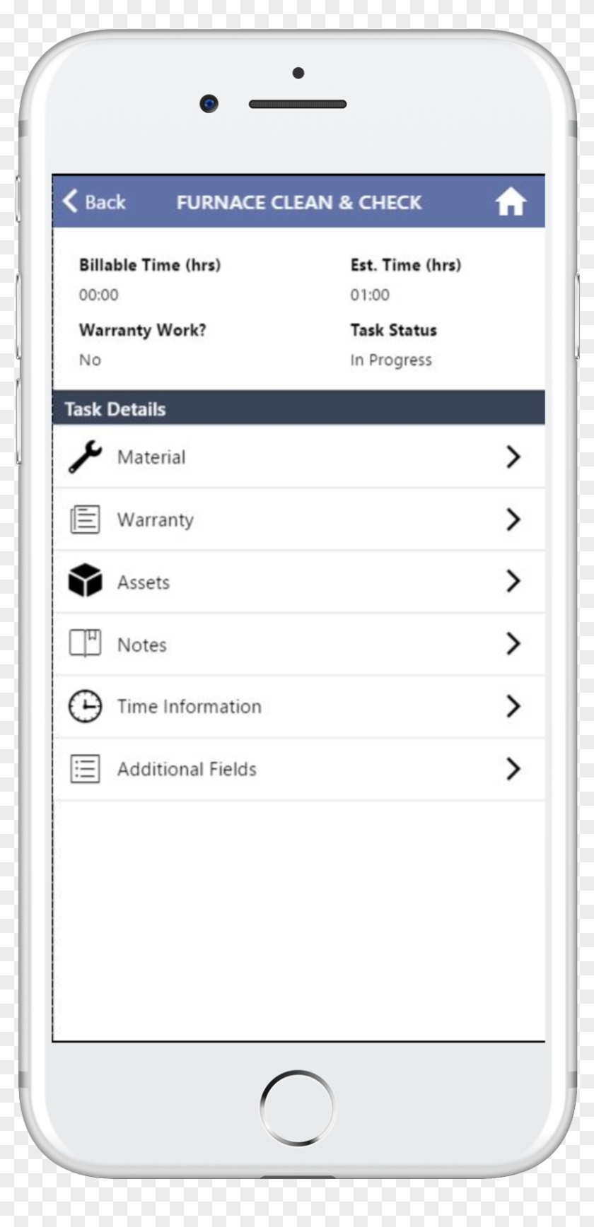 Tract Systems Mobile Inventory Management Screen - Iphone Clipart