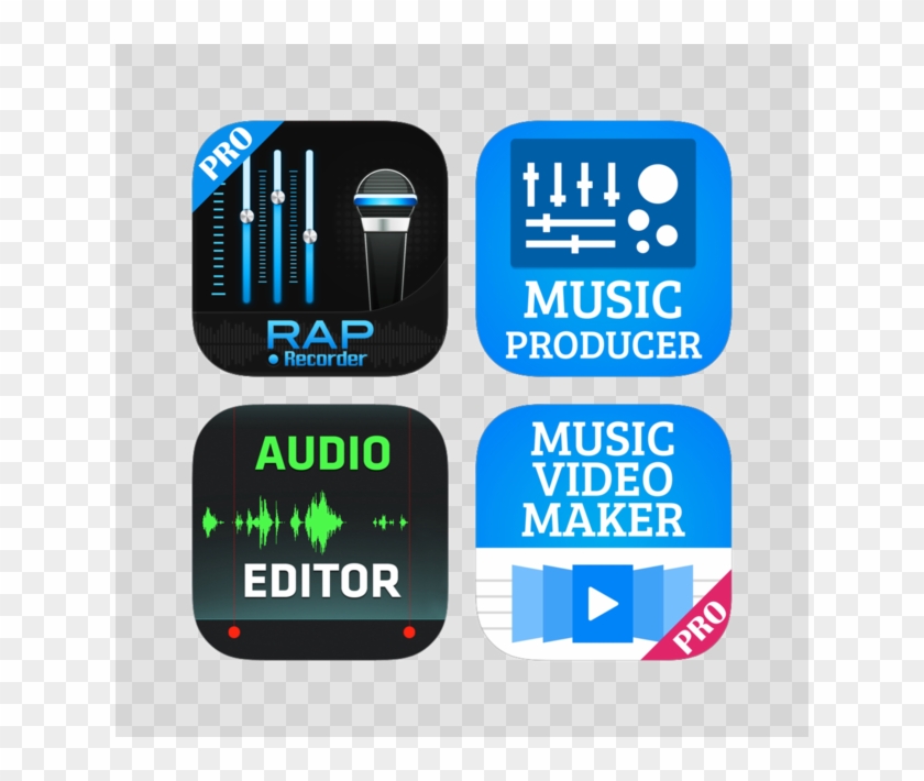 Rap Recorder Bundle 4 - Graphic Design Clipart #3556492