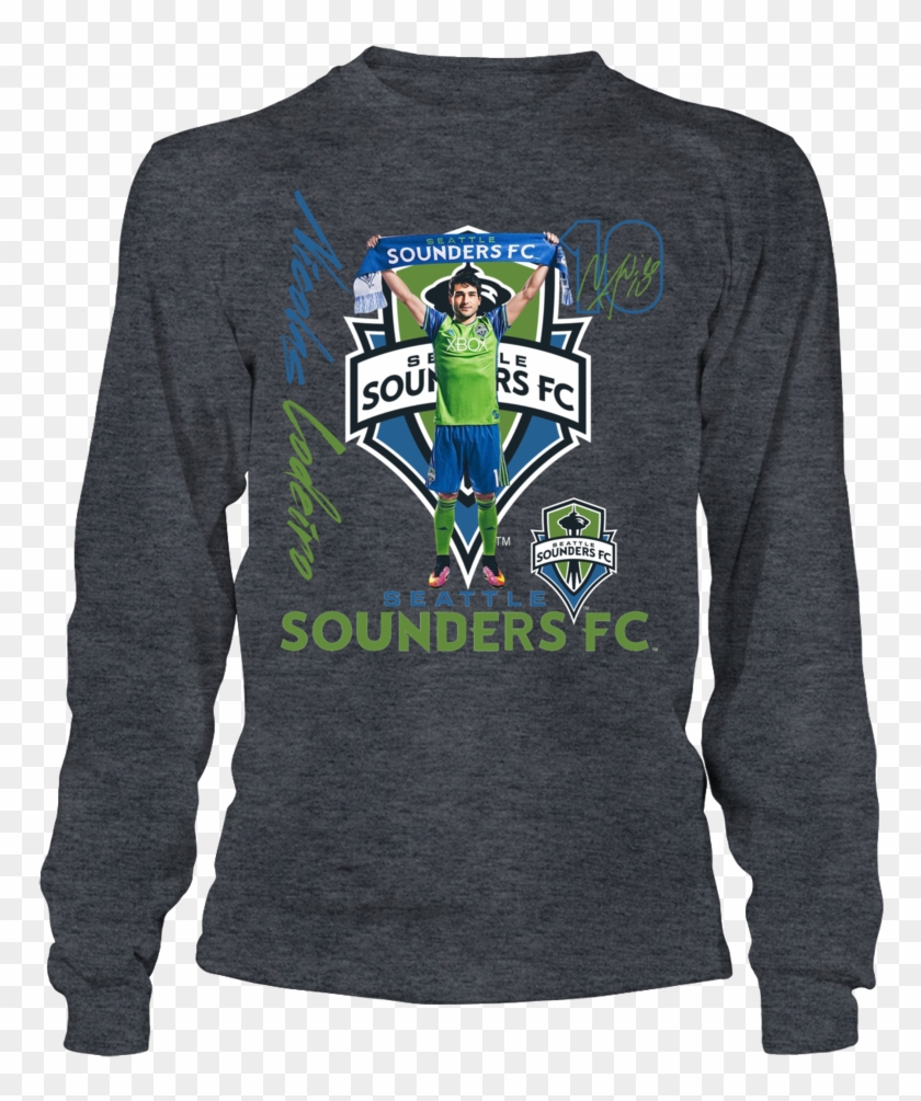 Official Seattle Sounders Fc Fan Gear Nicolas Lodeiro - T Shirt Bojack Bender Rick Clipart #3556988