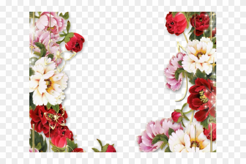 Flowers Borders Png Transparent Images - Marcos Para El Di A De La Madre Clipart
